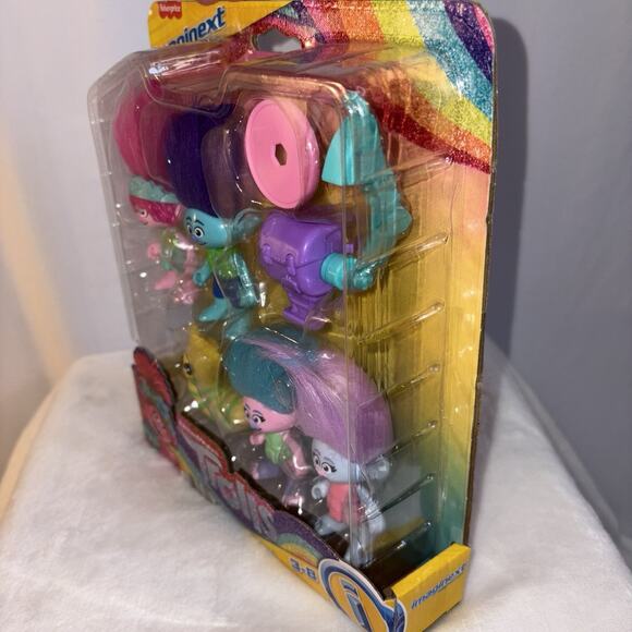 Imaginext DreamWorks Trolls Figure Multipack Playset - 7pc Toy Brand NEW - Picture 3 of 6